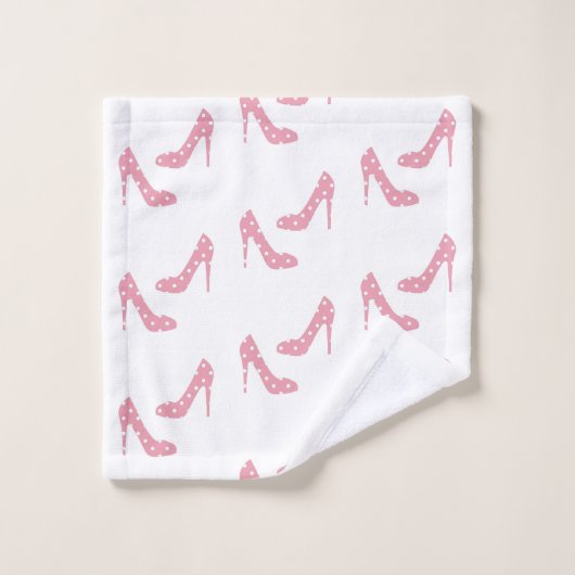 Si la chaussure adapte le rose (Gant de toilette)