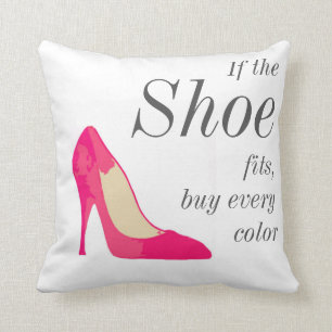 Si la chaussure convient au coussin