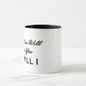 Si la création vous adorera Mug (Centre)