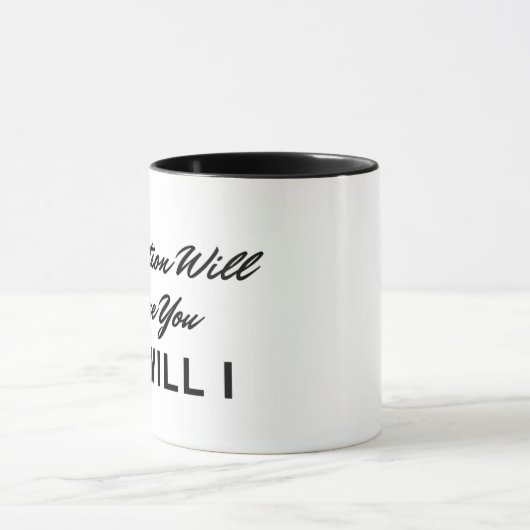 Si la création vous adorera Mug (Centre)