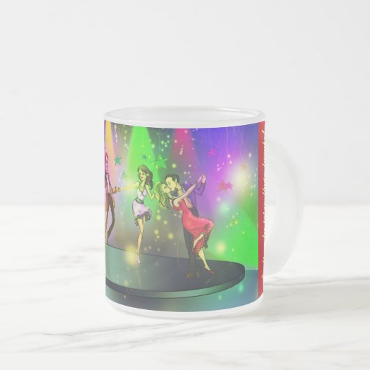 Si la vie devient lourde Inspirational Mug (1b) (Devant droit)
