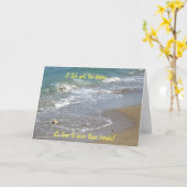 Si la vie devient trop lourde Carte Inspirationnel (Fleur jaune)