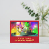 Si la vie devient trop lourde Carte Postale Inspir (Debout devant)