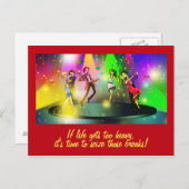 Si la vie devient trop lourde Carte Postale Inspir (Devant / Derrière)