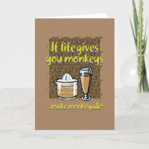 Si la vie vous donne des singes Brown BG Folle