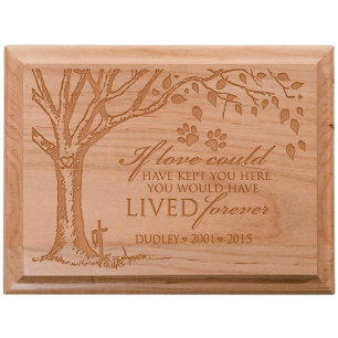 Si l'amour pouvait vous sauver Maple Hardwood Wall