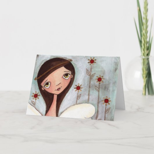 Si les amis étaient des fleurs - Carte de voeux (Devant)