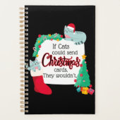 Si les chats envoyaient des cartes de Noël, ils ne (Devant)