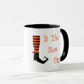 Si Les Chaussures Convient À La Mug D'Halloween (Devant droit)