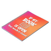 Si Mon Livre Est Ouvert, Votre Bouche Est Fermée (Côté gauche)