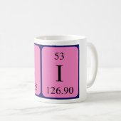 Si nom de table périodique mug 1 (Devant droit)