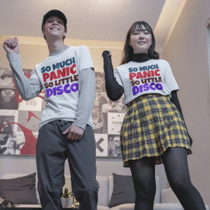 SI PEU DE PANIQUES DE T-SHIRTS DISCO