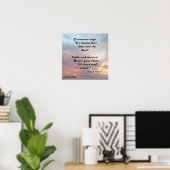 SI QUELQU'UN DIT POSTER (Bureau à domicile)