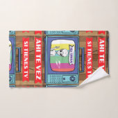 Si Tienes TV Ahi te Vez trekkoord tas Bad Handdoek (Handdoek)