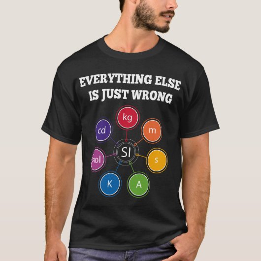 SI verenigt al het andere is enkel verkeerd T-shirt (Voorkant)