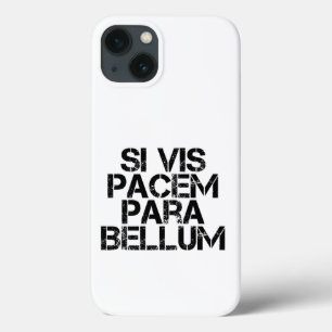 Si Vis Pacem Para Bellum] iPhone 13 Hoesje