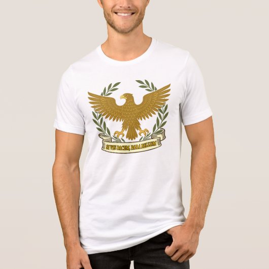 Si Vis Pacem, Para Bellum.. Eagle Tri-Blend Shirt (Voorkant)