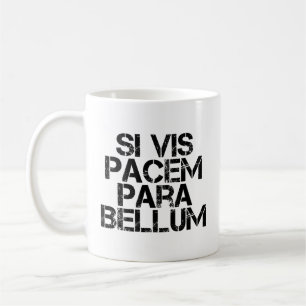 Si Vis Pacem Para Bellum Koffiemok