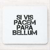 Si Vis Pacem Para Bellum Muismat (Voorkant)