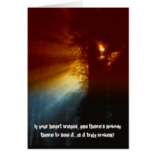 Si votre coeur se brise et que personne ne voit sa