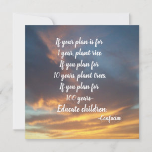 SI VOTRE PLAN CARTE PLAT CONFUCIUS