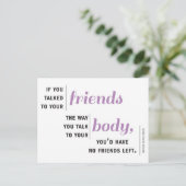 Si vous avez parlé à vos amis Carte postale (Debout devant)