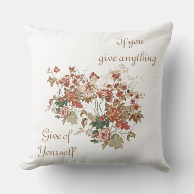 Si vous donnez quelque chose de votre Coussin (Recto)