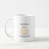 Si vous êtes fou de chats Mug (Gauche)