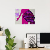 Si vous jugez les gens, citez une affiche inspiran (Bureau à domicile)