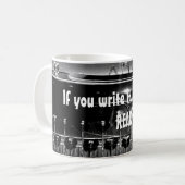 Si vous l'écrivez… ils LIRONT… TASSE (Devant gauche)