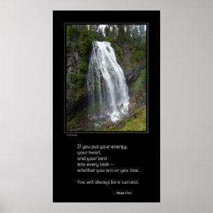 Si vous mettez votre énergie...Une affiche inspira