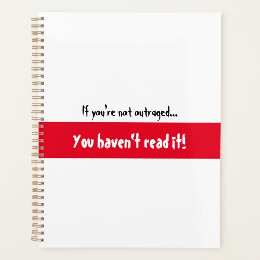 Si vous n'êtes pas indigné, vous ne l'avez pas lu  (Devant)