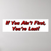 Si vous n'êtes pas la première affiche (Devant)