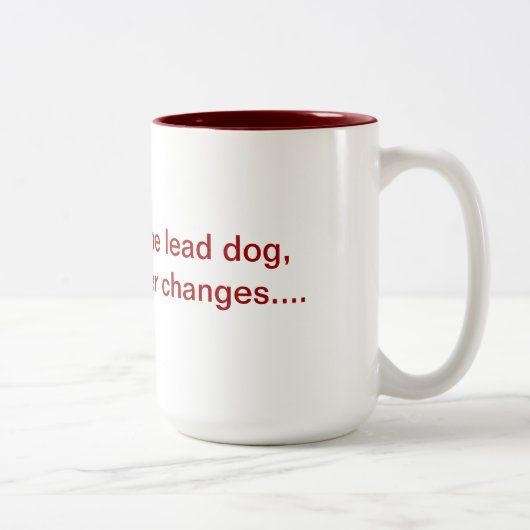 Si vous n'êtes pas la tasse de chien d'avance (Droit)