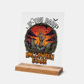 Si Vous Osez Halloween Épouvante Main de Zombie Pi (Angle)