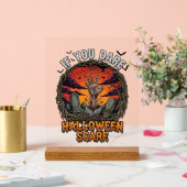 Si Vous Osez Halloween Épouvante Main de Zombie Pi (Mariage)