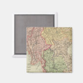 Siam, Birma en Anam Magneet (Voorkant / Achterkant)