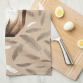 Siam cat Towel Theedoek (Quarter Fold)