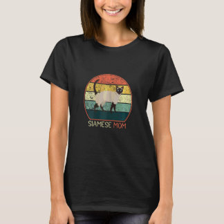 Siamees Kat Moeder Kitten Vrouwen Kat T-shirt