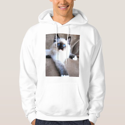 SIAMES CAT HOODIE (Voorkant)