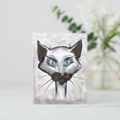 Siamese Briefkaart (Staand voorkant)