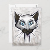 Siamese Briefkaart (Voorkant / Achterkant)