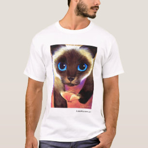 Siamese Cat 104 VOLGT ME JudeMaceren.com T-shirt