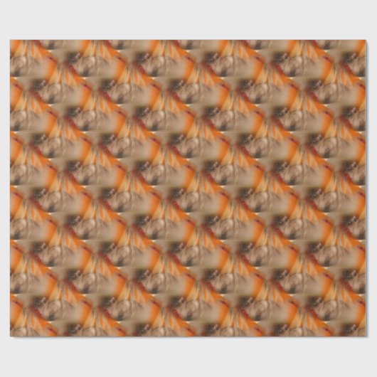 Siamese Cat Animal Pattern Cadeaupapier (Vlak)