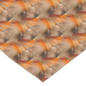 Siamese Cat Animal Pattern Korte Tafelloper (Hoek)
