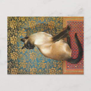 SIAMESE CAT-BETALING  BRIEFKAART