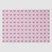 Siamese Cat Birthday Tissue Paper in Pink Tissuepapier (Voorkant)