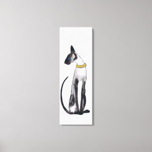 SIAMESE CAT CANVAS AFDRUK