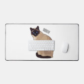Siamese cat cartoon (Clavier et souris)