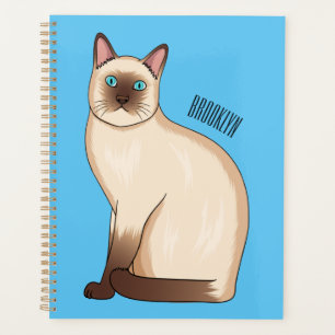 Siamese cat cartoon